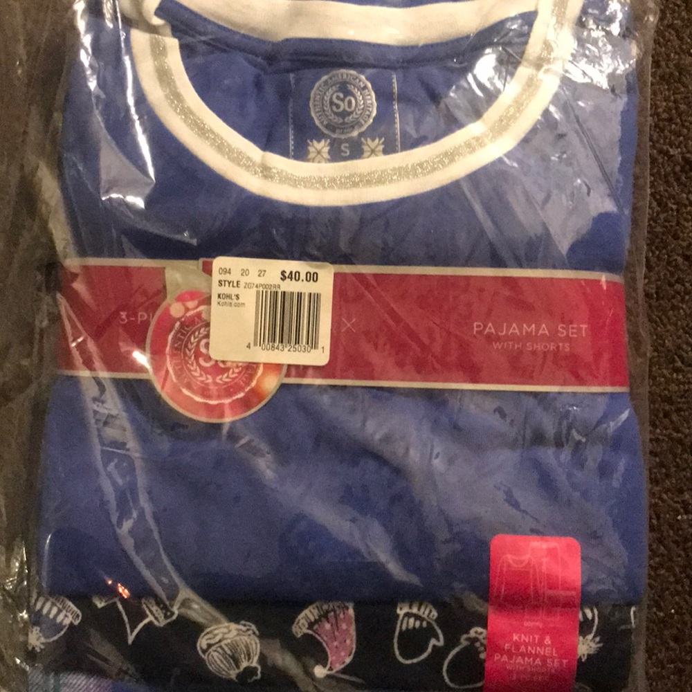Brand New Pajama Set ! It is a size small